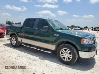 2007 Ford F-150 XLT with VIN 1FTRW12W57KC45033, listed as a Copart auction lot 64672335 with 129,137 mi miles and Salvage title. Bid and sale history available at DreamBid. Image 4.