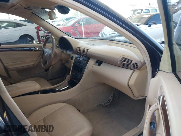2003 Mercedes-Benz C 240 with VIN WDBRF61J73E011907, listed as a IAAI auction lot 42497482 with 114,533 mi miles and . Bid and sale history available at DreamBid. Image 5.
