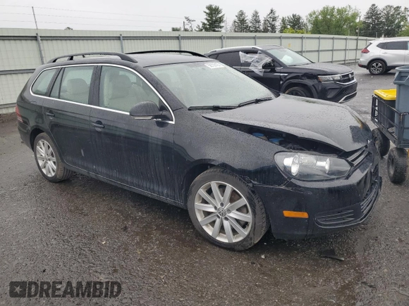 2012 Volkswagen Jetta TDI with VIN 3VWML7AJXCM652356, listed as a Copart auction lot 58726195 with 119,966 mi miles and Salvage title. Bid and sale history available at DreamBid. Image 4.