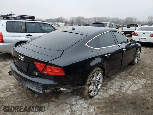 2015 Audi A7 3.0 Premium Plus with VIN WAUWGAFC7FN010322, listed as a Copart auction lot 38661454 with 114,273 mi miles. Bid and sale history available at carsss.com. Image 3.