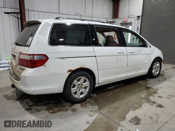2005 Honda Odyssey Touring с VIN 5FNRL38855B129757, выставлен на аукционе Copart как лот 42546145 с пробегом 275 044 миль миль и Чистый • Clean title. История ставок и продаж доступна на DreamBid. Изображение 3.