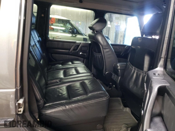 2005 Mercedes-Benz G with VIN WDCYR71E65X160243, listed as a Copart auction lot 48140075 with 164,457 mi miles and Salvage Title. Bid and sale history available at DreamBid. Image 10.