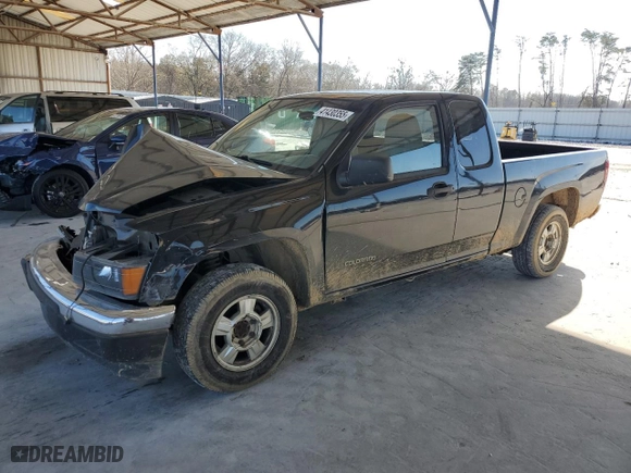2005 Chevrolet Colorado LS Z85 with VIN 1GCCS196858154419, listed as a Copart auction lot 41430355 with 170,965 mi miles and Salvage Title. Bid and sale history available at carsss.com. Image 1.