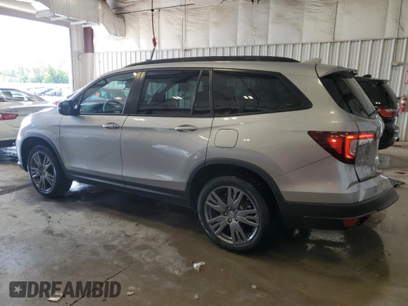 2022 Honda Pilot Sport with VIN 5FNYF6H32NB073530, listed as a Copart auction lot 60839455 with 23,001 mi miles and Salvage title. Bid and sale history available at DreamBid. Image 2.