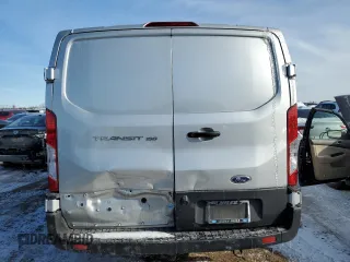 2021 Ford Transit Cargo with VIN 1FTYE1Y82MKA07059, listed as a Copart auction lot 44804965 with 43,980 mi miles and Salvage Title. Bid and sale history available at carsss.com. Image 6.