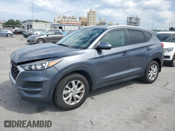2021 Hyundai Tucson Value z VIN KM8J33A46MU343338, wystawiony jako Copart lot #54518725 z przebiegiem 73 982 mil mil oraz Szkoda całkowita • Salvage title. Historia ofert i sprzedaży dostępna na DreamBid. Obrazek 1.