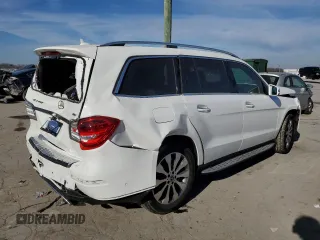 2019 Mercedes-Benz GLS 450 with VIN 4JGDF6EE1KB221648, listed as a Copart auction lot 38284004 with 38,516 mi miles and . Bid and sale history available at DreamBid. Image 3.