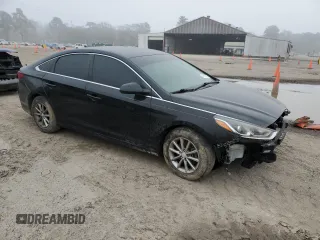 2019 Hyundai Sonata SE with VIN 5NPE24AF9KH762503, listed as a Copart auction lot 44310975 with 76,278 mi miles and Salvage Title. Bid and sale history available at DreamBid. Image 4.