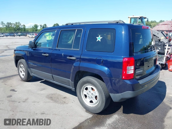 2016 Jeep Patriot Sport z VIN 1C4NJPBA3GD678553, wystawiony jako IAAI lot #42339973 z przebiegiem 271 126 mil mil oraz . Historia ofert i sprzedaży dostępna na DreamBid. Obrazek 3.