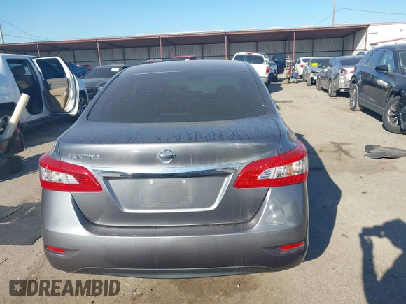2015 Nissan Sentra SV with VIN 3N1AB7AP9FY226218, listed as a IAAI auction lot 41764048 with 49,365 mi miles and . Bid and sale history available at DreamBid. Image 16.