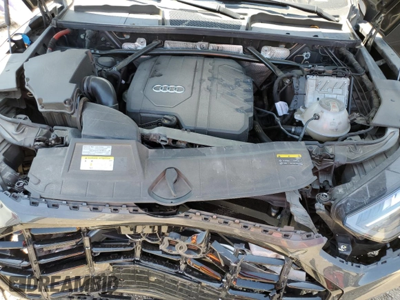 2021 Audi Q5 Premium with VIN WA1AAAFY2M2056417, listed as a Copart auction lot 52227545 with 58,931 mi miles and Salvage title. Bid and sale history available at DreamBid. Image 11.