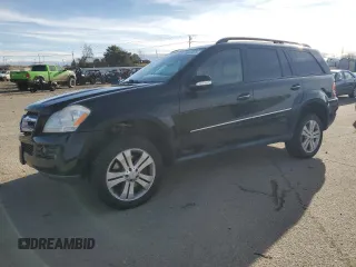 2008 Mercedes-Benz GL-Class 4.6L with VIN 4JGBF71E08A382574, listed as a Copart auction lot 49906875 with 164,975 mi miles and Salvage Title. Bid and sale history available at carsss.com. Image 1.