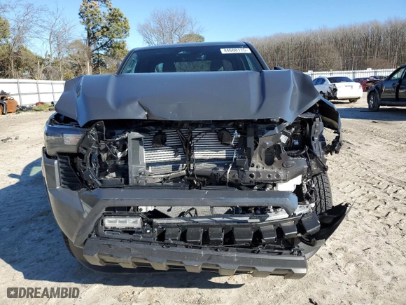 2024 Toyota Tacoma 2WD SR5 with VIN 3TMKB5FN9RM024343, listed as a Copart auction lot 44608115 with 1,447 mi miles and Salvage Title. Bid and sale history available at carsss.com. Image 5.