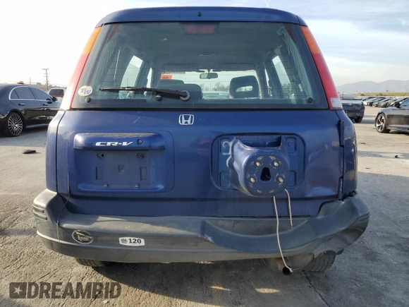 1998 Honda CR-V LX with VIN JHLRD2843WC016606, listed as a Copart auction lot 45869645 with 226,616 mi miles and Clean Title. Bid and sale history available at carsss.com. Image 6.