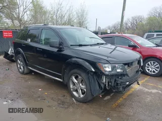 2016 Dodge Journey Crossroad Plus z VIN 3C4PDDGG7GT201047, wystawiony jako IAAI lot #41939167 z przebiegiem 140 333 mil mil oraz . Historia ofert i sprzedaży dostępna na DreamBid. Obrazek 1.