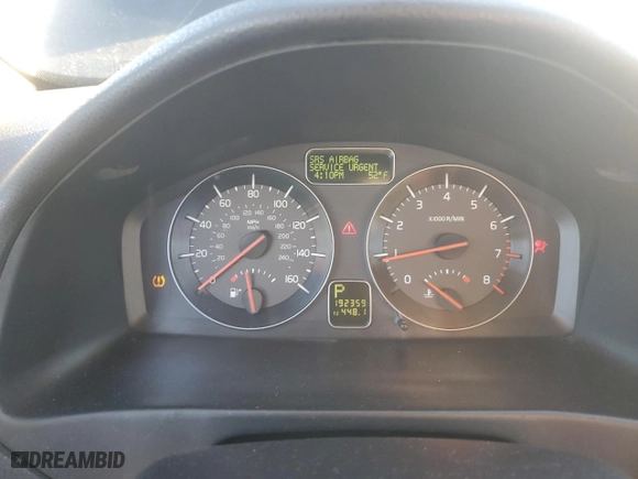 2009 Volvo C70 with VIN YV1MC67289J076117, listed as a Copart auction lot 82969644 with 192,359 mi miles and Salvage Title. Bid and sale history available at carsss.com. Image 9.