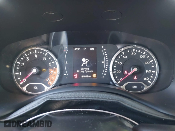 2018 Jeep Renegade Altitude z VIN ZACCJABB5JPH39312, wystawiony jako IAAI lot #41299852 z przebiegiem 81 019 mil mil oraz . Historia ofert i sprzedaży dostępna na DreamBid. Obrazek 7.