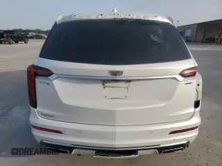 2020 Cadillac XT6 FWD Premium Luxury with VIN 1GYKPCRS7LZ122715, listed as a Copart auction lot 64907384 with 45,599 mi miles and Clean Title. Bid and sale history available at carsss.com. Image 6.