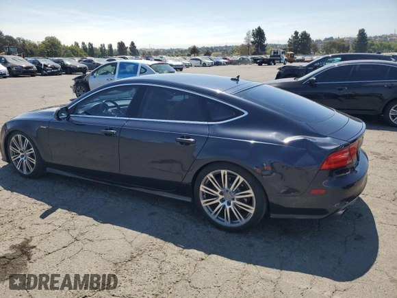 2012 Audi A7 Prestige with VIN WAU3GAFC8CN169767, listed as a Copart auction lot 64520035 with 123,538 mi miles and Salvage title. Bid and sale history available at DreamBid. Image 2.