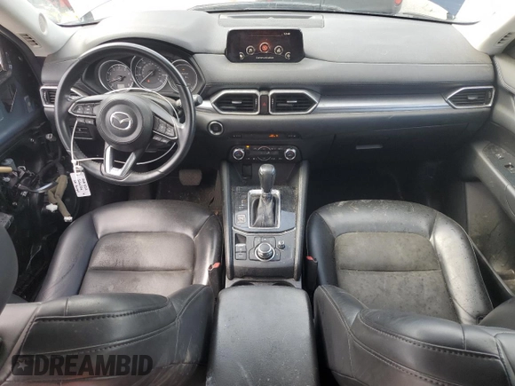 2018 Mazda CX-5 Touring with VIN JM3KFACM2J1473462, listed as a Copart auction lot 48011385 with 45,653 mi miles and Salvage Title. Bid and sale history available at carsss.com. Image 8.