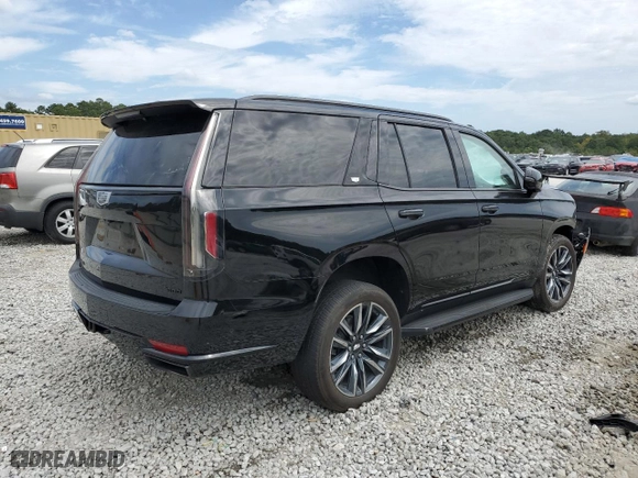 2021 Cadillac Escalade Sport with VIN 1GYS4EKL2MR380312, listed as a Copart auction lot 70446094 with 47,493 mi miles and Salvage Title. Bid and sale history available at carsss.com. Image 3.