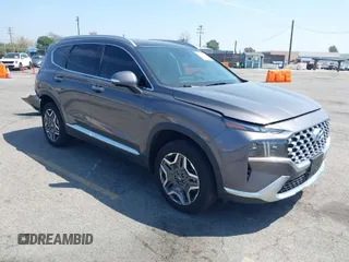 2023 Hyundai Santa Fe Limited z VIN KM8S7DA20PU086274, wystawiony jako IAAI lot #41890785 z przebiegiem 25 186 mil mil oraz . Historia ofert i sprzedaży dostępna na DreamBid. Obrazek 1.