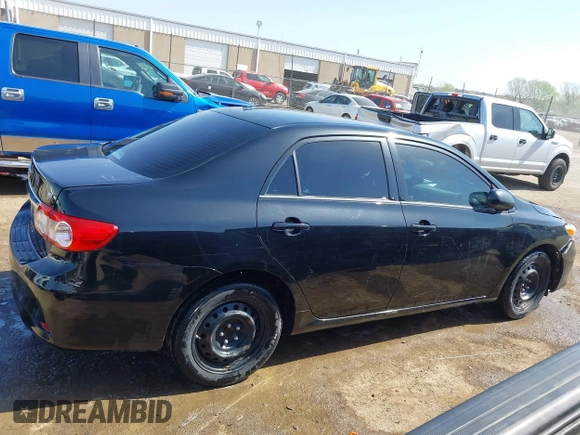 2012 Toyota Corolla L with VIN 5YFBU4EE9CP060054, listed as a IAAI auction lot 41947398 with 156,401 mi miles. Bid and sale history available at carsss.com. Image 14.