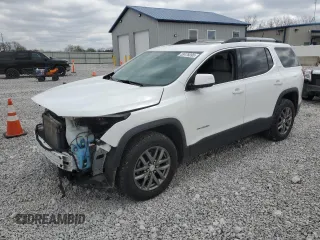 2017 GMC Acadia SLT with VIN 1GKKNULS4HZ297607, listed as a Copart auction lot 53476095 with 129,679 mi miles and Salvage Title. Bid and sale history available at carsss.com. Image 1.