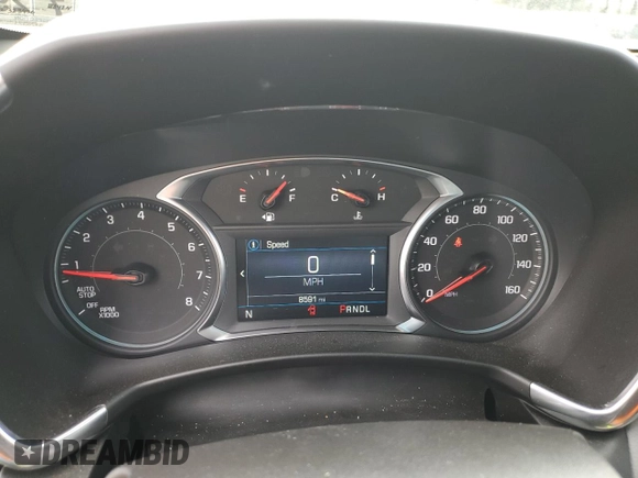 2024 Chevrolet Equinox LS with VIN 3GNAXHEG7RL323456, listed as a Copart auction lot 49086095 with 8,591 mi miles and Salvage title. Bid and sale history available at DreamBid. Image 9.