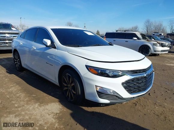 2020 Chevrolet Malibu RS with VIN 1G1ZG5ST5LF087377, listed as a IAAI auction lot 41424045 with 55,513 mi miles. Bid and sale history available at carsss.com. Image 1.