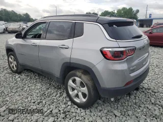 2018 Jeep Compass Latitude with VIN 3C4NJDBBXJT253193, listed as a Copart auction lot 61025465 with 80,850 mi miles and Salvage title. Bid and sale history available at DreamBid. Image 2.