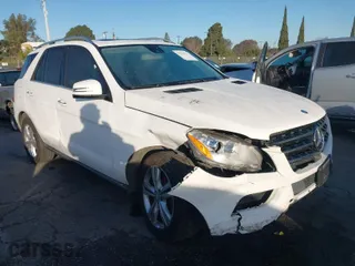 2014 Mercedes-Benz M-Class ML 350 with VIN 4JGDA5JB2EA404510, listed as a IAAI auction lot 41534271 with NaN miles. Bid and sale history available at carsss.com. Image 1.