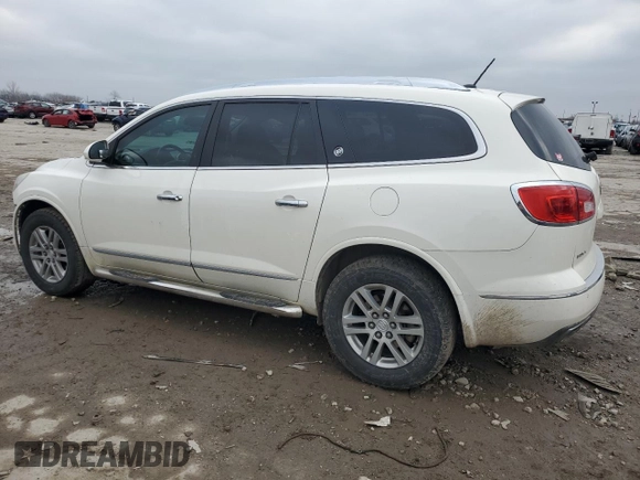 2014 Buick Enclave Convenience with VIN 5GAKRAKD6EJ277369, listed as a Copart auction lot 85307794 with 117,858 mi miles and Salvage Title. Bid and sale history available at carsss.com. Image 2.
