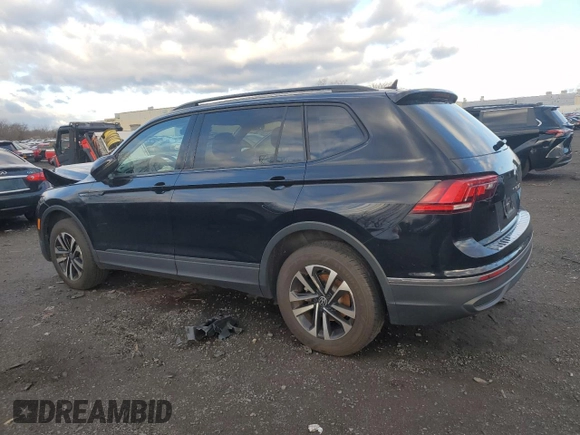 2023 Volkswagen Tiguan S with VIN 3VVFB7AX6PM104235, listed as a Copart auction lot 86537514 with 16,106 mi miles and Salvage title. Bid and sale history available at DreamBid. Image 2.