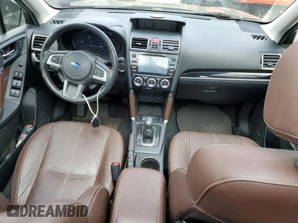 2017 Subaru Forester Touring with VIN JF2SJAWC0HH540217, listed as a Copart auction lot 55549155 with Not provided miles and Salvage title. Bid and sale history available at DreamBid. Image 8.