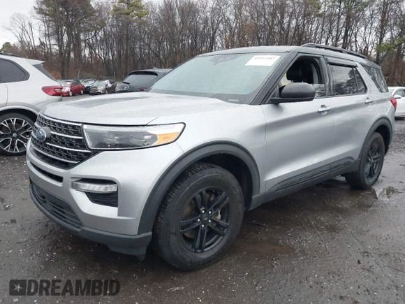 2021 Ford Explorer XLT with VIN 1FMSK8DH2MGA10393, listed as a IAAI auction lot 41937483 with 39,716 mi miles. Bid and sale history available at carsss.com. Image 6.
