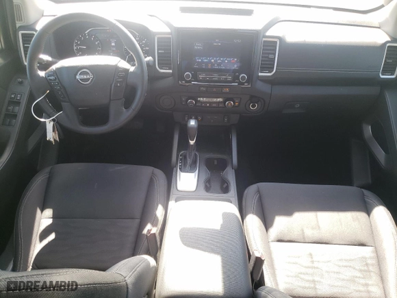 2024 Nissan Frontier SV with VIN 1N6ED1EJ3RN620050, listed as a Copart auction lot 47044615 with 16,947 mi miles and Salvage Title. Bid and sale history available at carsss.com. Image 8.