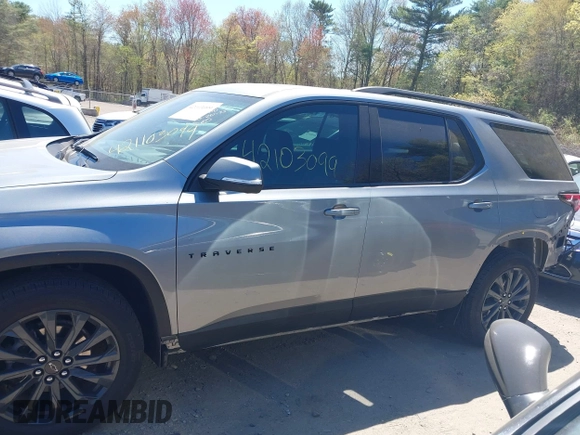 2023 Chevrolet Traverse RS with VIN 1GNEVJKWXPJ245883, listed as a IAAI auction lot 42103099 with 21,832 mi miles and . Bid and sale history available at DreamBid. Image 15.