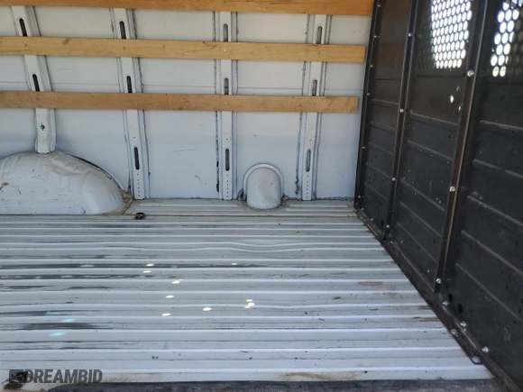 2019 GMC Savana Cargo Van with VIN 1GTW7AFG9K1256506, listed as a Copart auction lot 83844804 with 93,502 mi miles and Salvage Title. Bid and sale history available at carsss.com. Image 11.