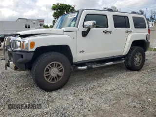 2008 Hummer H3 SUV with VIN 5GTEN13E388168306, listed as a Copart auction lot 60080494 with 185,700 mi miles and Salvage Title. Bid and sale history available at carsss.com. Image 1.