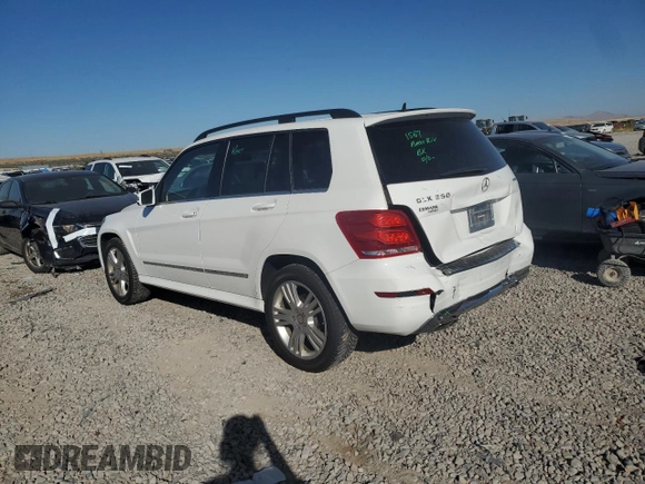 2014 Mercedes-Benz GLK 250 with VIN WDCGG0EB7EG288855, listed as a Copart auction lot 71674894 with 64,317 mi miles and Salvage Title. Bid and sale history available at DreamBid. Image 2.