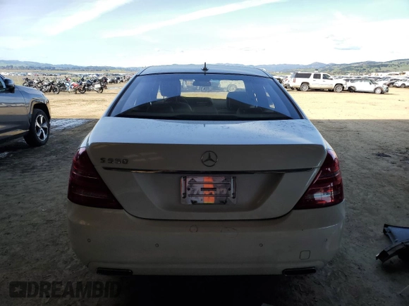 2013 Mercedes-Benz S-Class S 550 with VIN WDDNG7DB3DA503825, listed as a Copart auction lot 49843855 with 127,405 mi miles and Salvage Title. Bid and sale history available at carsss.com. Image 6.