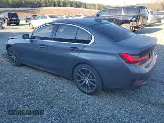 2019 BMW 3 Series 330i xDrive with VIN WBA5R7C56KAJ83409, listed as a Copart auction lot 50089875 with 69,527 mi miles and Salvage Title. Bid and sale history available at carsss.com. Image 2.