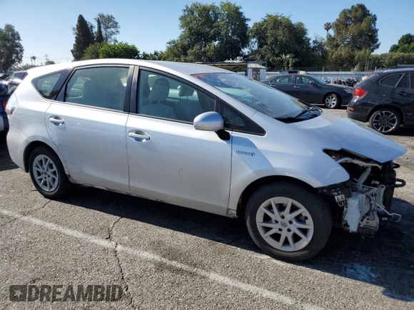 2014 Toyota Prius Two with VIN JTDZN3EU0E3330216, listed as a Copart auction lot 62944005 with 125,274 mi miles and Salvage title. Bid and sale history available at DreamBid. Image 4.