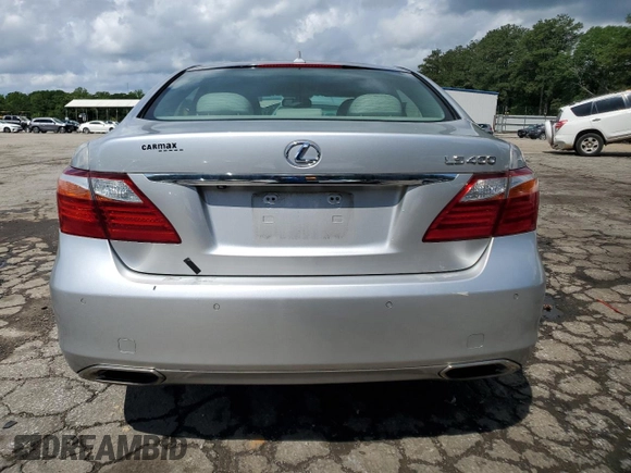 2011 Lexus LS 460 with VIN JTHBL5EF6B5105009, listed as a Copart auction lot 56377035 with 99,513 mi miles and Salvage title. Bid and sale history available at DreamBid. Image 6.