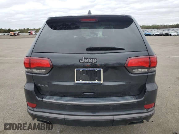 2021 Jeep Grand Cherokee High Altitude with VIN 1C4RJFCG9MC740053, listed as a Copart auction lot 52821035 with 43,212 mi miles and Salvage title. Bid and sale history available at DreamBid. Image 6.