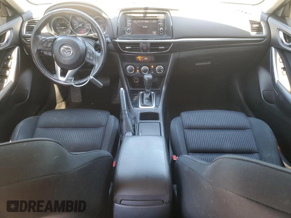 2015 Mazda 6 i Sport with VIN JM1GJ1U51F1190692, listed as a Copart auction lot 50344255 with 122,463 mi miles and Salvage Title. Bid and sale history available at DreamBid. Image 8.