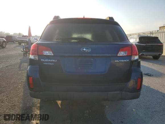2011 Subaru Outback Limited Power Moon with VIN 4S4BRCKC1B3378011, listed as a Copart auction lot 61806825 with 187,650 mi miles and Clean title. Bid and sale history available at DreamBid. Image 6.