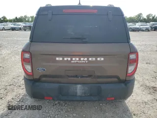 2022 Ford Bronco Sport Outer Banks with VIN 3FMCR9C65NRD59788, listed as a Copart auction lot 54941435 with 59,184 mi miles and Salvage title. Bid and sale history available at DreamBid. Image 6.