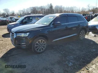 2018 Audi Q7 Premium Plus with VIN WA1LHAF70JD035156, listed as a Copart auction lot 44563315 with 61,554 mi miles and Salvage Title. Bid and sale history available at carsss.com. Image 1.